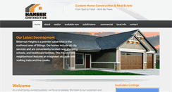 Desktop Screenshot of hanserconstruction.com