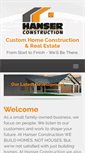 Mobile Screenshot of hanserconstruction.com